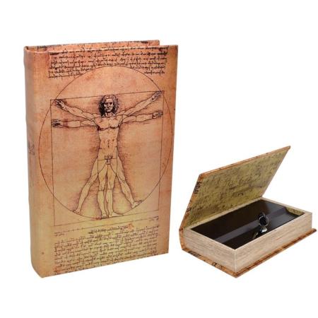 LIBRO CAJA FUERTE VITRUBIO DA VINCI