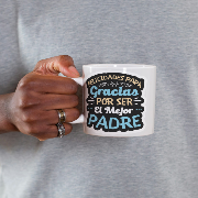 TAZA GRACIAS PAPA POR SER EL MEJOR PADRE