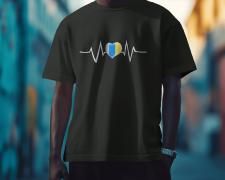 CAMISETA CORAZON T-L