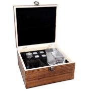 SET WHISKEY EN CAJA DE MADERA